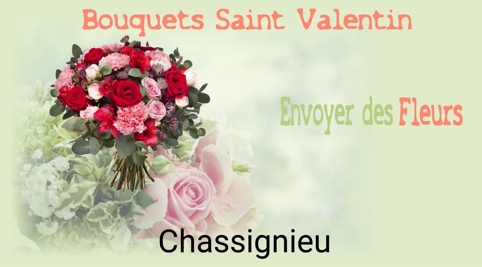 Roses de Saint-Valentin livrées à Chassignieu